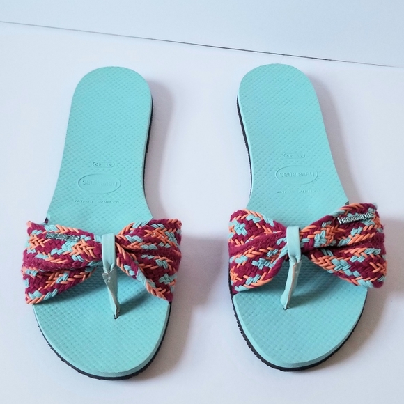 Women's NWOT Havaianas Sz 11/12 - Picture 2 of 5